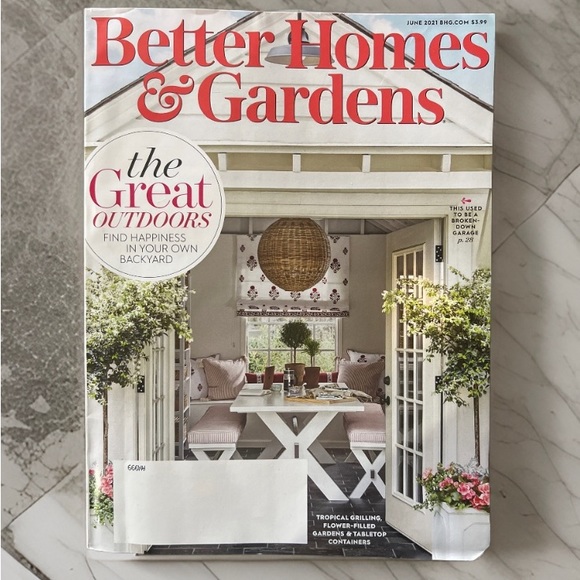 Better Homes And Gardens | Other | Better Homes Gardens Magazine June ...